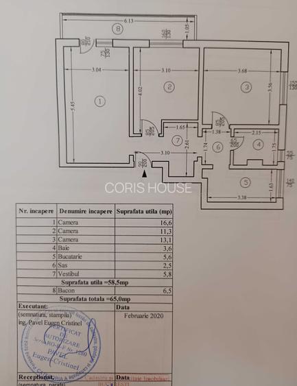 Giurgiului -Piata Progresul -3 camere - 8