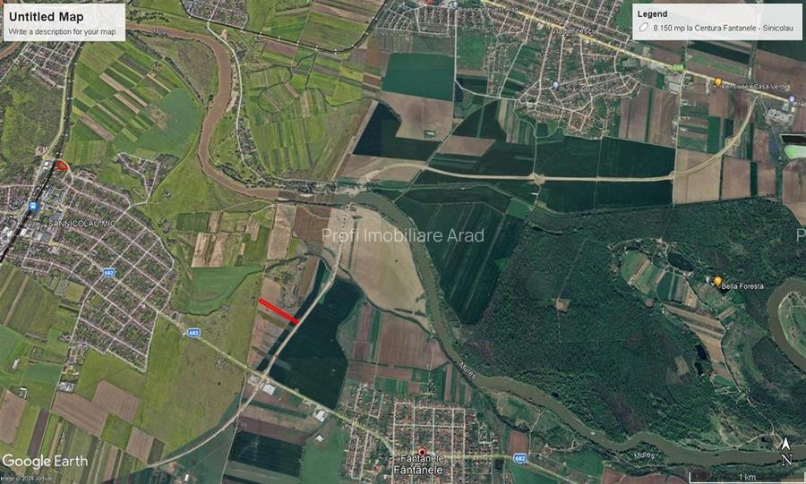 Teren 8100mp langa noua Centura Vladimirescu-Sinicolau si Fantanele - 10