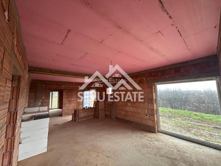Casa 130 mp, teren 2800 mp, priveliște superbă – Marginimea Sibiului - 5