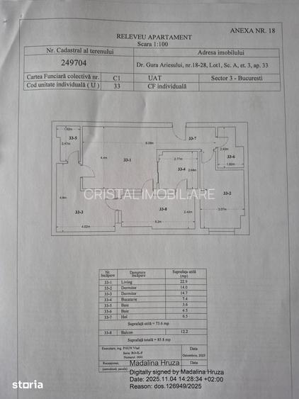 Închiriere Apartament cu 3 Camere în Zona Theodor Pallady - 7
