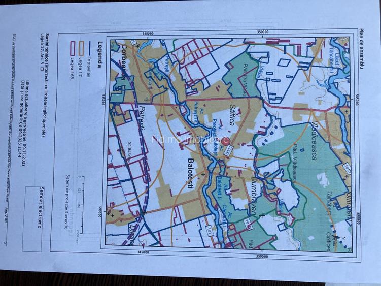 Teren intravilan 600mp-Ion Lahovari Balotesti - 2
