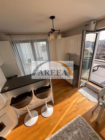 Penthouse exclusivist 2 camere cu terasă panoramică și priveliște cătr - 6