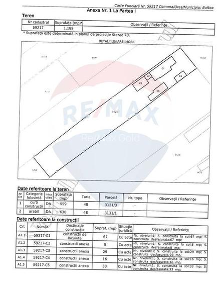 Teren intravilan 1,189mp Buftea - constructii si livada/ Strada Scolii - 4