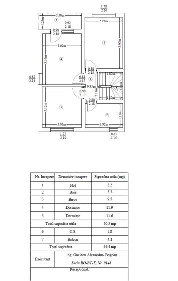 Casa duplex 4 camere 2 bai zona Bucium - 4