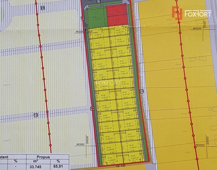 Teren intravilan 665 mp cu Puz aprobat - Padureni - 7