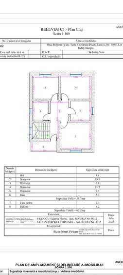 FARA COMISIOANE in Bolintin casa cu 5 camere P+1  asfalt curent 380v canal apa - 24