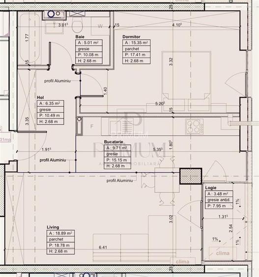 Iulius Mall - 2 Camere - Etaj 2 - Bloc 2023 - Panouri solare - 4
