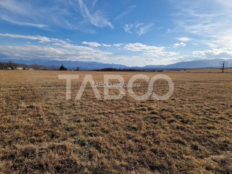 Teren arabil de vanzare 1088 mp extravilan  Selimbar  zona Sopa Sibiu - 5