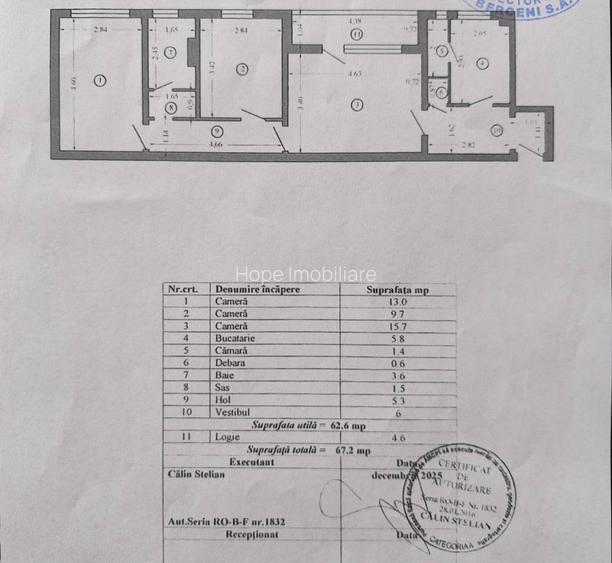 Emil Racovita-Aleea Terasei-apartament 3 camere - 14