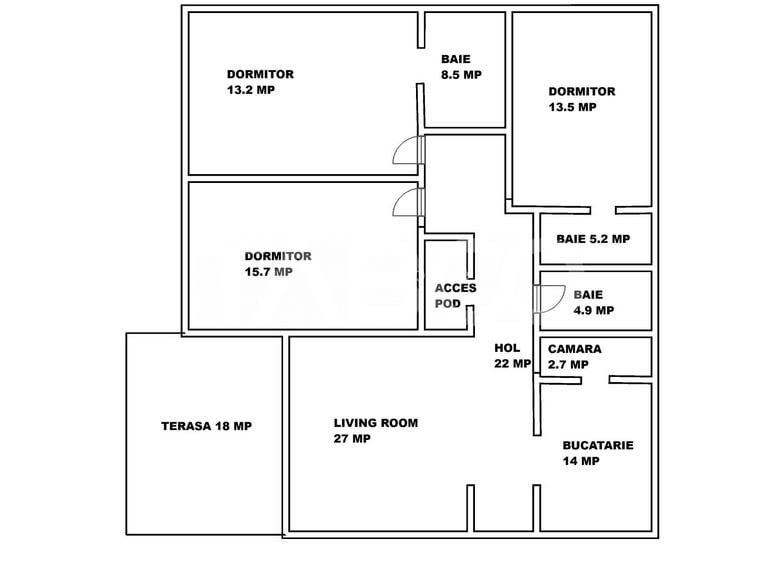 Casa pe un singur nivel de vanzare - liniste - calmitate - armonie - 1