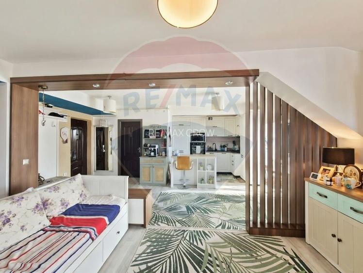 Apartament cu 3 camere de vânzare - duplex - Bloc 2017 - 3