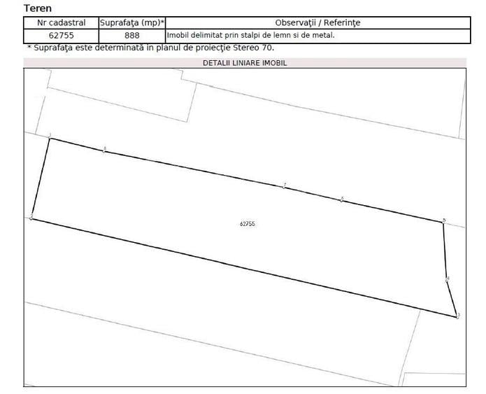 Comision 0% | Teren intravilan construibil | 888mp | Sat. Gheorghieni! - 3