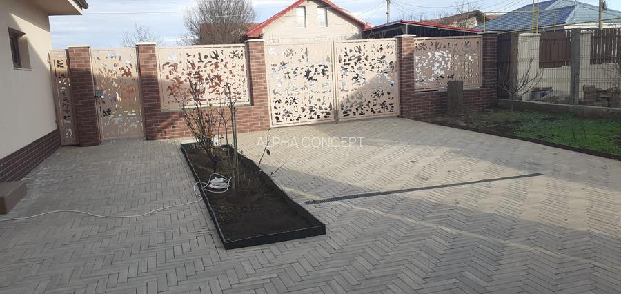 CUMPANA-Central Casa cocheta constructie noua+garaj+panouri fotovoltaice+curte - 3