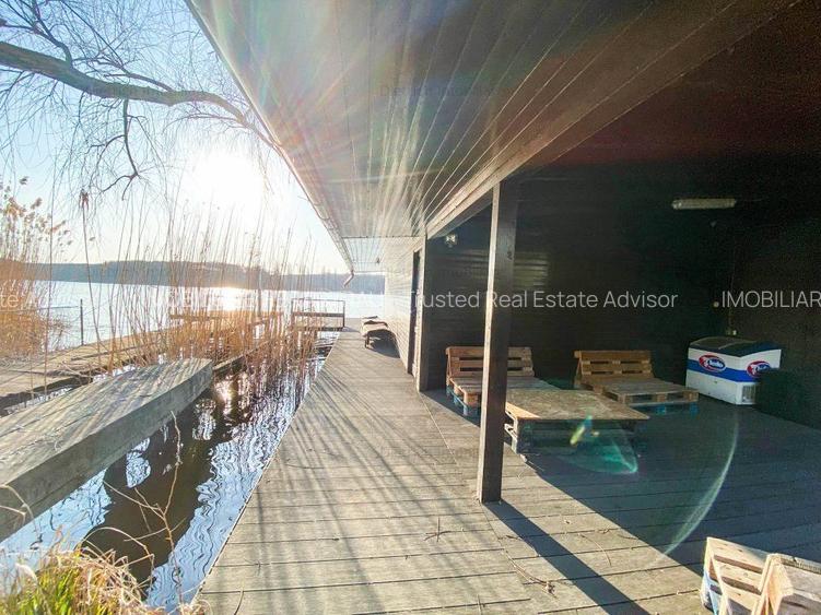 Snagov | Casa cocheta cu teren 1000 mp | Deschidere lac | Ponton | Garaj barca - 8