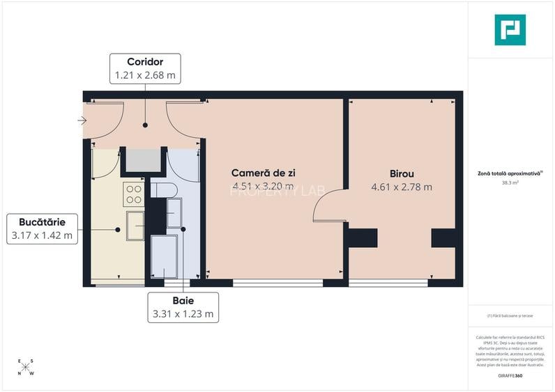 Apartament 2 camere, mobilat, Rogerius - 8