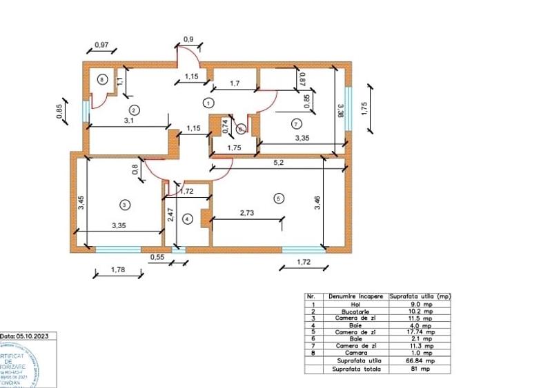 Apartament 3 camere în zona Unirii - 5