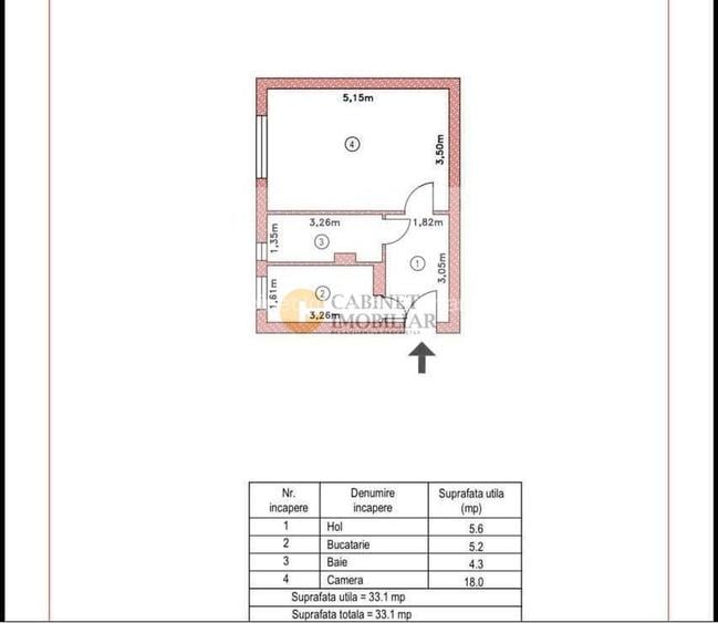 Garsoniera - 34MP | Boxa | P/4 | Metrou V. Ialomitei la 4 minute - 1