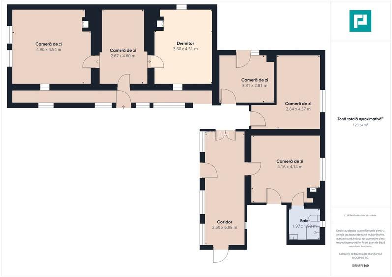 Casă cu teren 2877 mp, orașul Ineu - 9