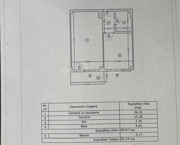 2 camere luminos, modern si mobilat complet - Militari Rezervelor, Comision 0 - 6