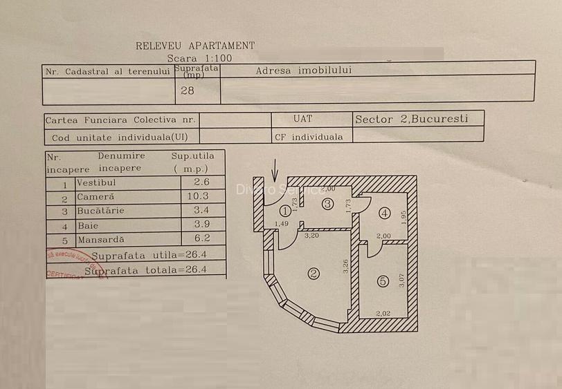 Vanzare apartament patru camere plus garsoniera in vila cartierul Armenesc curte - 24