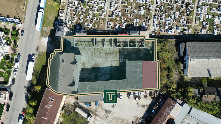 Proprietate multifunctionala - teren generos, cladire si hala in Lugoj - 3