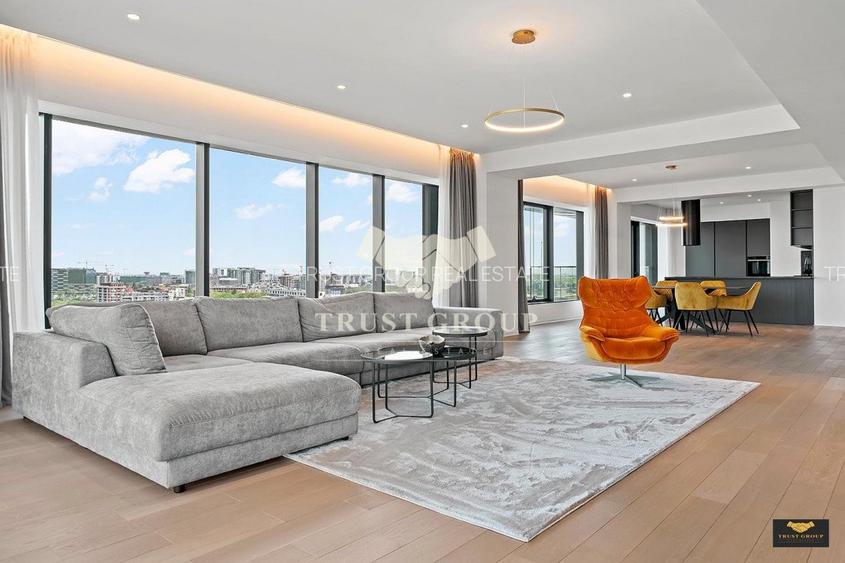 Apartament 4 camere One Floreasca | 222 mp | 4 bai | priveliste panoramica - 9