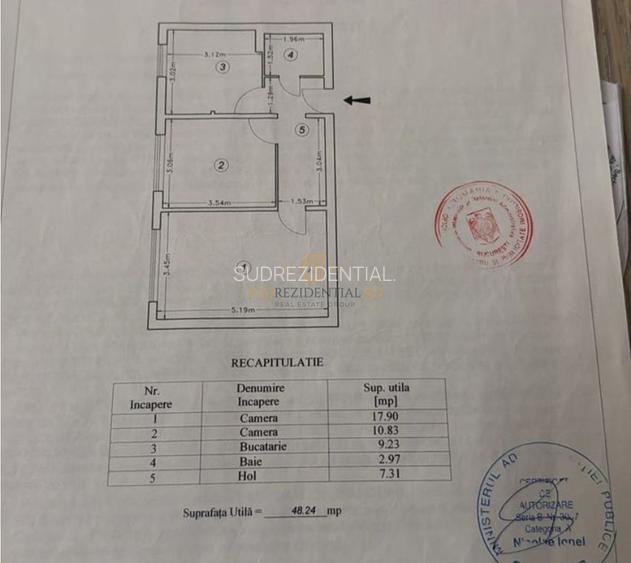 Apartament 2 camere decomandat de vanzare, Sos Berceni, Str Moldovita - 15