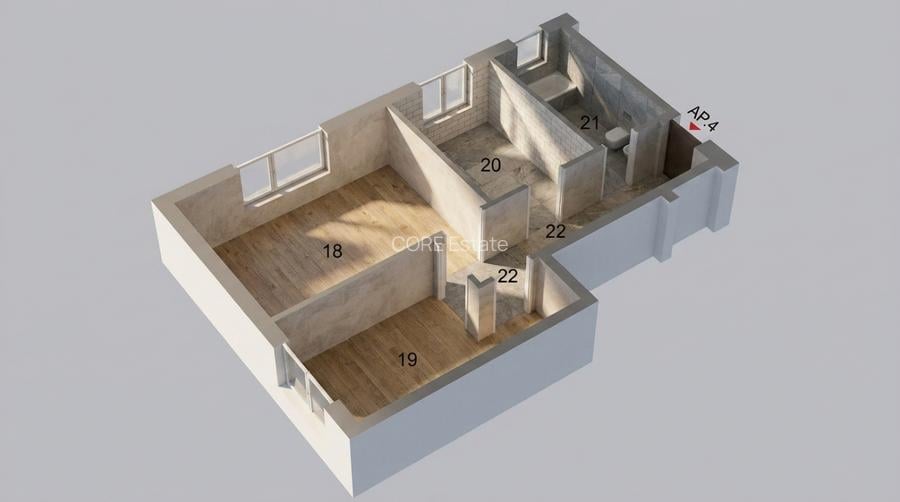 Bragadiru, apartament 2 camere cu loc de parcare - 7