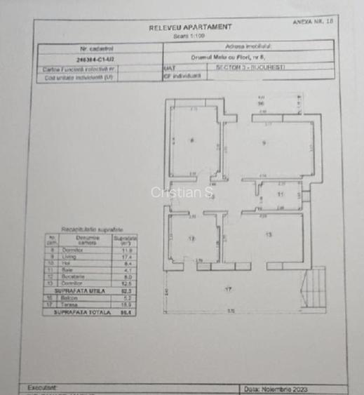 Apartament 3 camere cu gradina proprie - 15