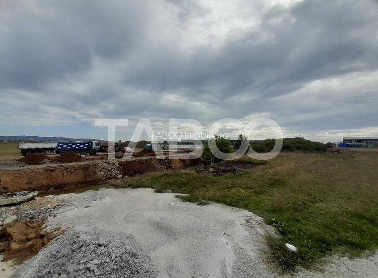 Teren intravilan 3000 mp cu deschidere 18 ml Calea Surii Mici Sibiu - 5