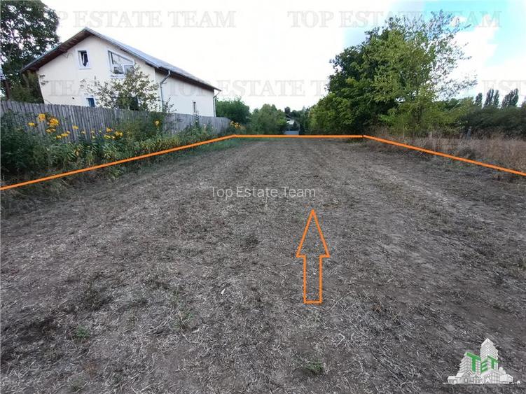 Teren intravilan, stradal in Petrachioaia IF, cu o SU de 1235 mp si deschidere - 5