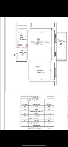 Apartament 2 camere in bloc nou 2025, Torontalului - Aradului PROPRIETAR