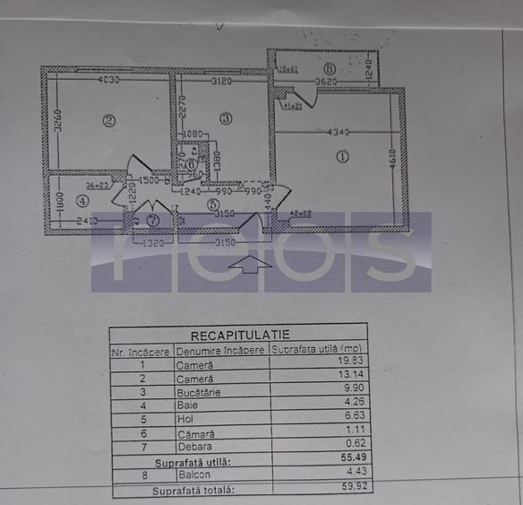 DE VANZARE 2 CAMERE - BARBU VACARESCU | CAMERE GENEROASE | - 13