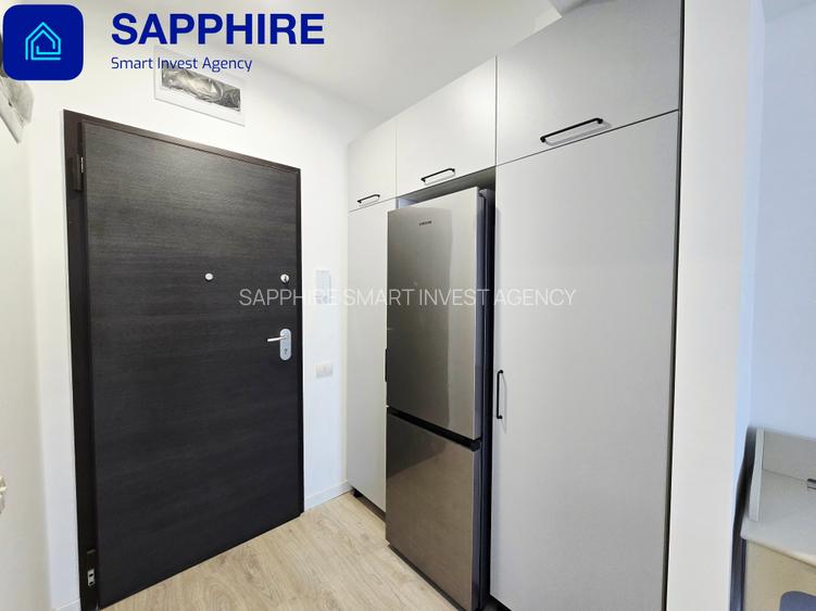 Garsonieră de închiriat Residence 5 Pipera, prima închiriere, mobilat și utilat - 10