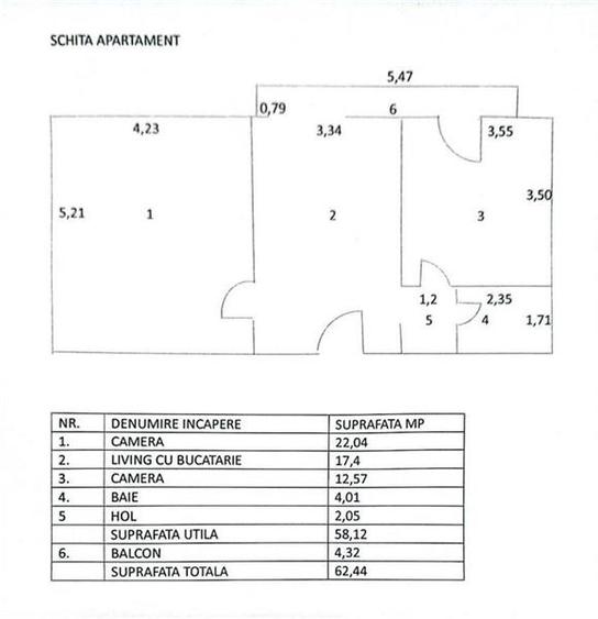 Apartament 3 camere Nerva Traian - 12