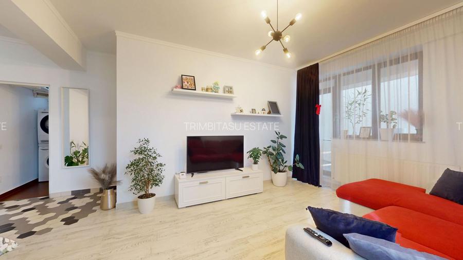 Apartament 2 camere mobilat - spatios 5 min metrou Straulesti - 3