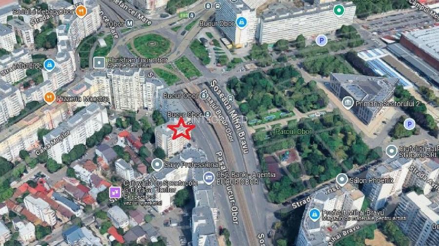 OBOR - Mihai Bravu, Apartament cu 3 camere semidecomandat - 73 mp - etaj 8 - 2