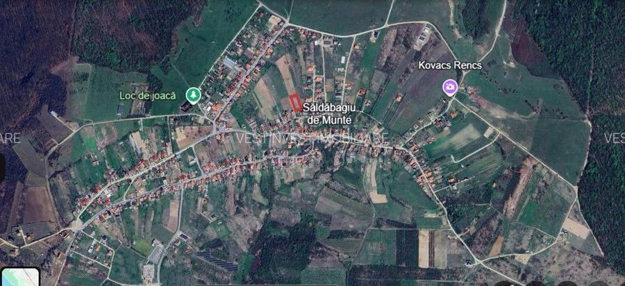 Teren intravilan Saldabagiu de Munte 1100m - 2