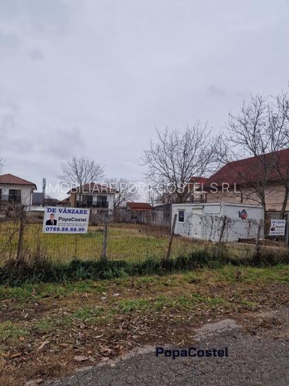 Tunari - Camil Petrescu teren 1000 mp deschidere 23 ml, electricitate, canal - 4