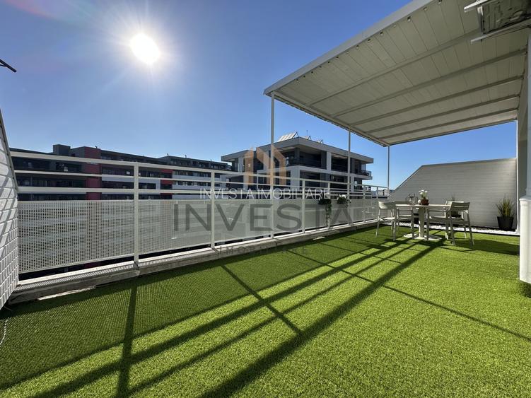 Penthouse de lux pe 2 nivele cu 4 terase in Buna Ziua! - 14