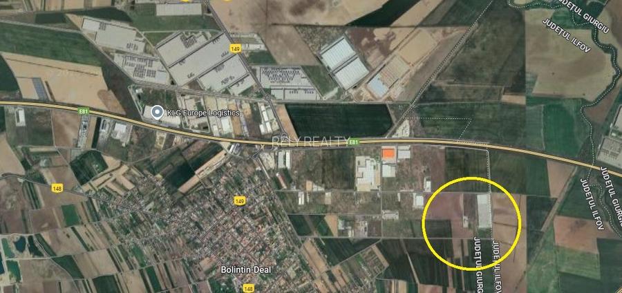 Teren intravilan Bolintin Deal, zona  industriala, Str. Rasaritului, 20.000 mp, - 3
