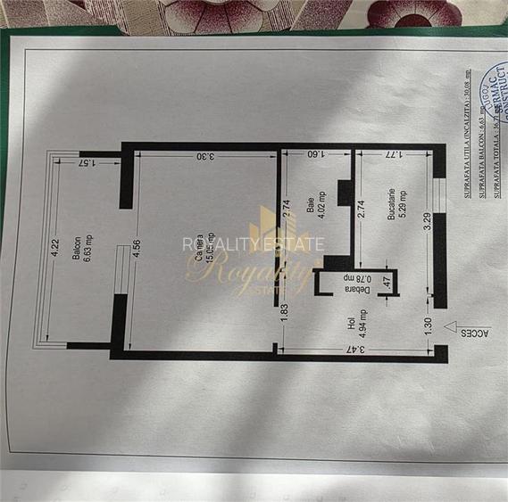 OPORTUNITATE, Apartament 2 camere, ETAJUL  2, 37 mp utili - Zona Dambovita - 17