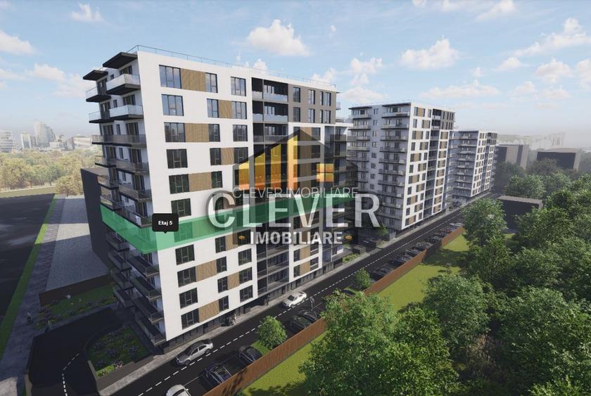 Ap 2 camere decomandat 64mp | Pallady | Metrou Teclu 12 min - 2