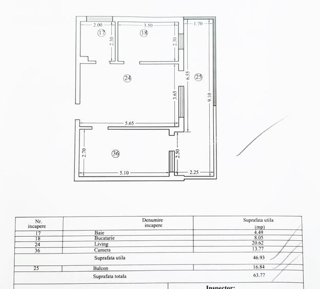 Apartament 2 camere - Mamaia Nord - 105.000 euro (Cod E2+E7) - 10