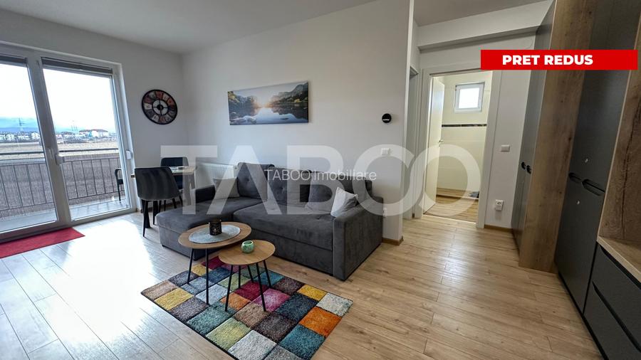 Apartament 2 camere bloc cu lift balcon loc de parcare Turnisor Sibiu - 2
