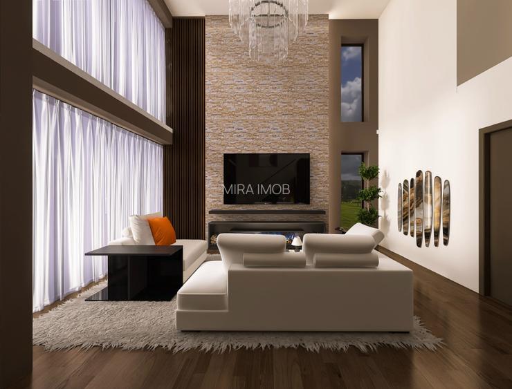 Casă individuală spațioasă, 120 mp utili, living pe două nivele, teren 365 mp - 17