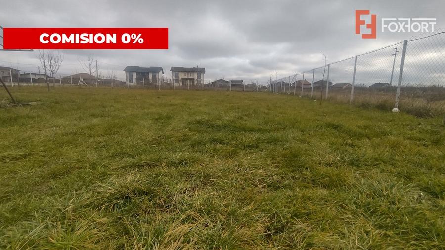 COMISION 0% Teren 859mp+Casa mobila, Sacalaz - Bransat curent si apa