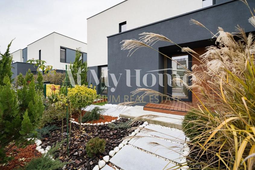 Vila superba cu 4 camere, Amber Gardens, mobilata, utilata, gradina, 2 parcari