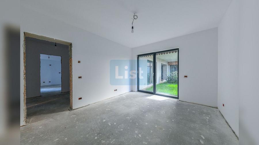 Apartament 2 camere, 77,9 mp utili , parter cu grădină