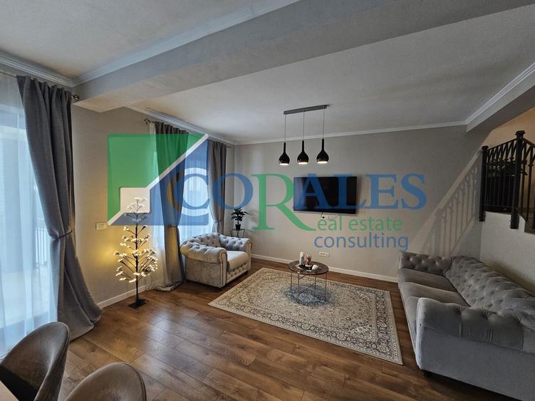 Duplex asimetric. 5 camere. Parcul Terra